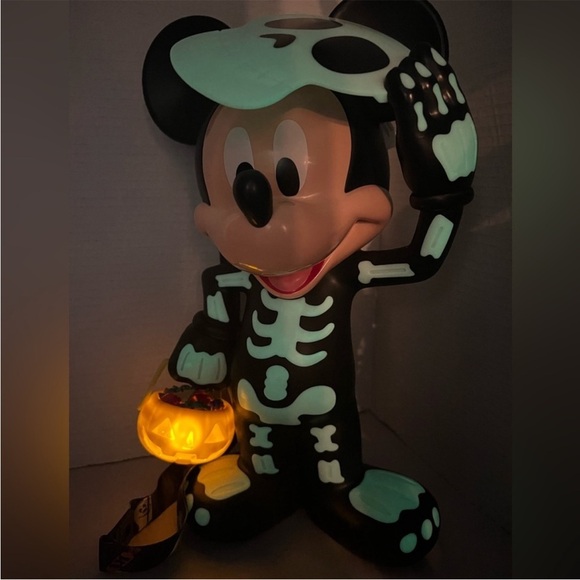 Disney Mickey Mouse Skeleton Popcorn Bucket - Halloween - Picture 11 of 11